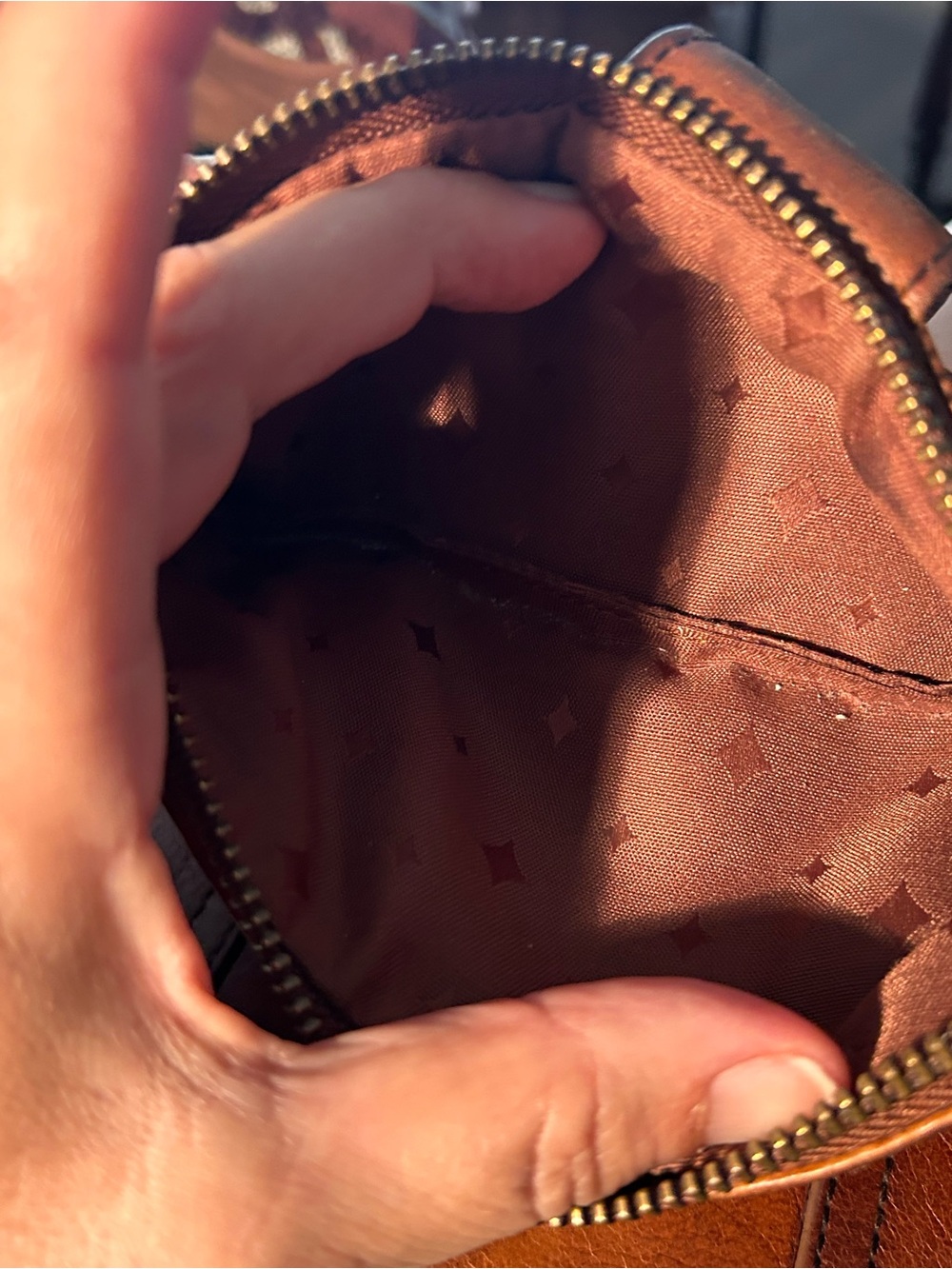 Fossil Brown leather wallet “Long live Vintage” - Picture 8 of 17